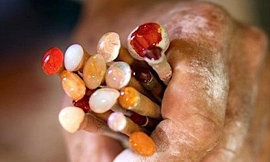 Artesan�as (Lapidaria), Mina de Opalo