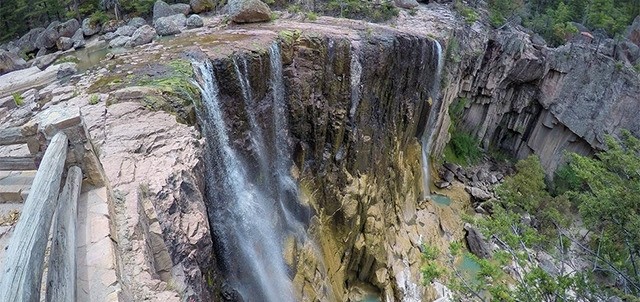Cascada de Cusárare, Creel