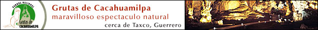 Las Grutas de Cacahuamilpa Taxco Guerrero Mexico