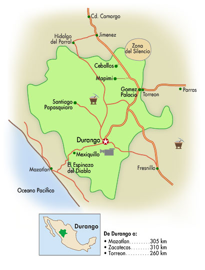 Hoteles en Durango