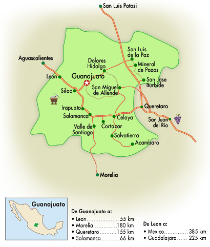 Hoteles en Guanajuato
