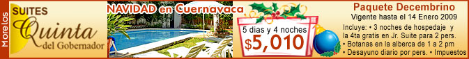 Para que disfrutes de Cuernavaca