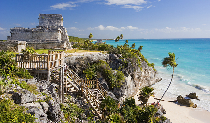 The Archaeological Zone of Tulum