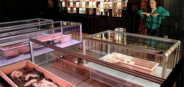 Mummy Museum in San Antonio de las Alazanas
