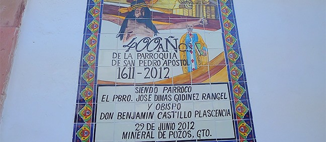 Parroquia de San Pedro Apóstol, Mineral de Pozos