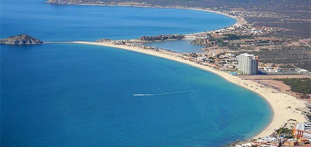 Playa Los Algodones, Bahía de San Carlos