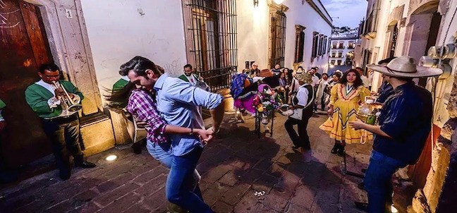 Callejoneadas, Zacatecas