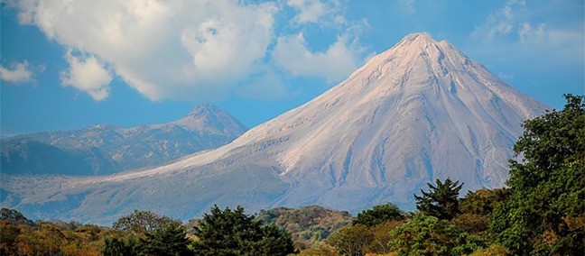 Volcán de Colima, Comala