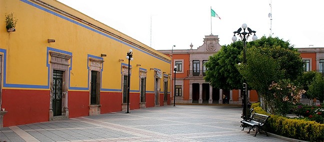 Plaza Principal, Rincón de Romos