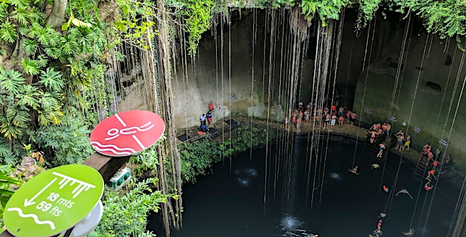 Cenote Ik Kil, Chichén Itzá