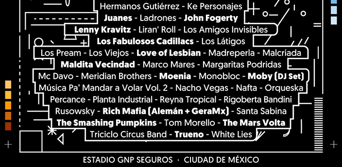 Festival Vive Latino, Ciudad de México