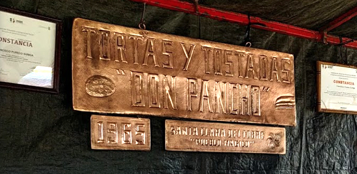 Tortas y Tostadas Don Pancho, Santa Clara del Cobre