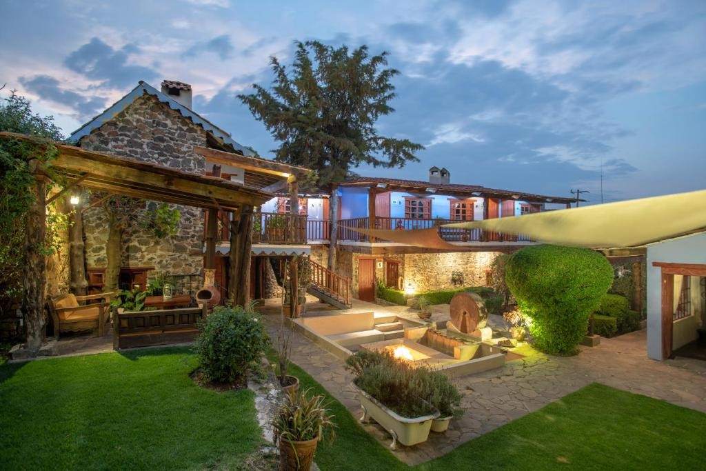 La Casa Azul, San Miguel Regla ( Huasca de Ocampo )