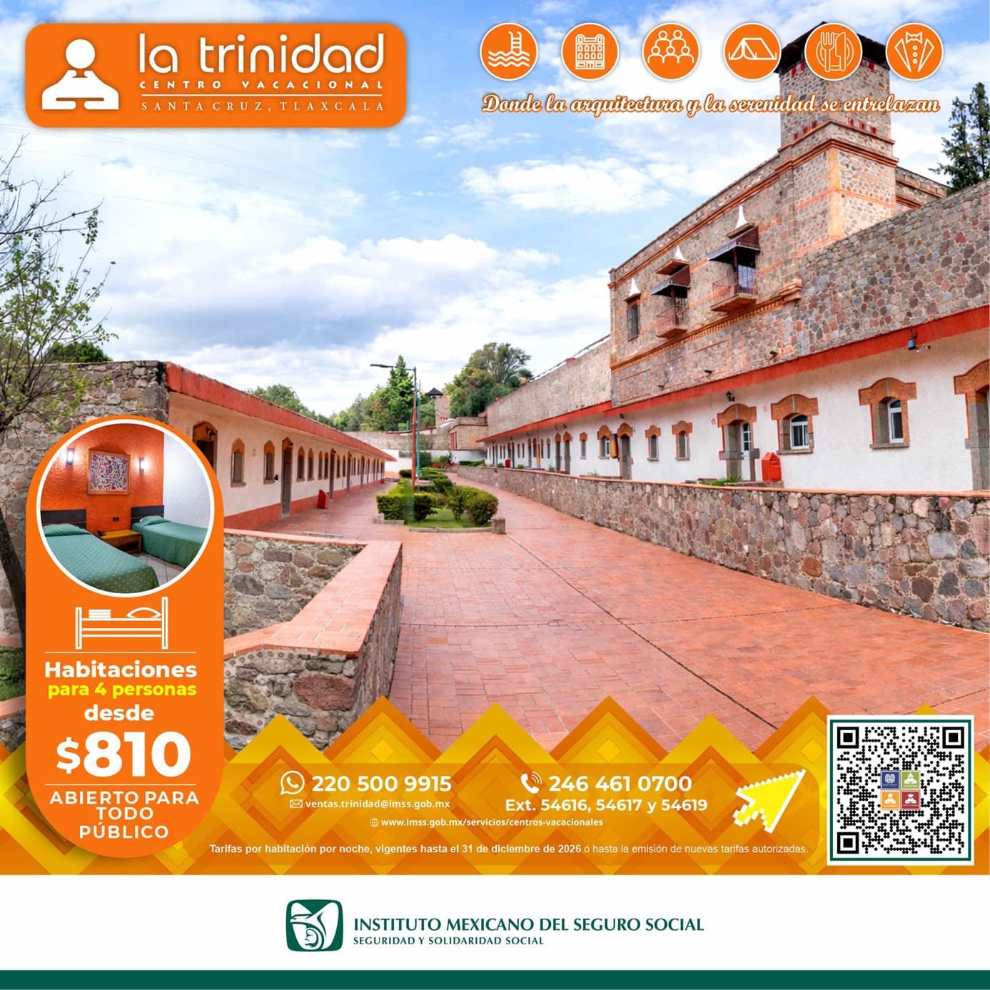 Promo Centro Vacacional IMSS, La Trinidad