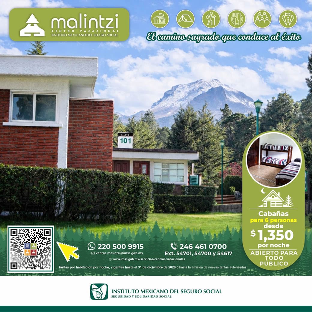 Promo Centro Vacacional IMSS, Malintzi