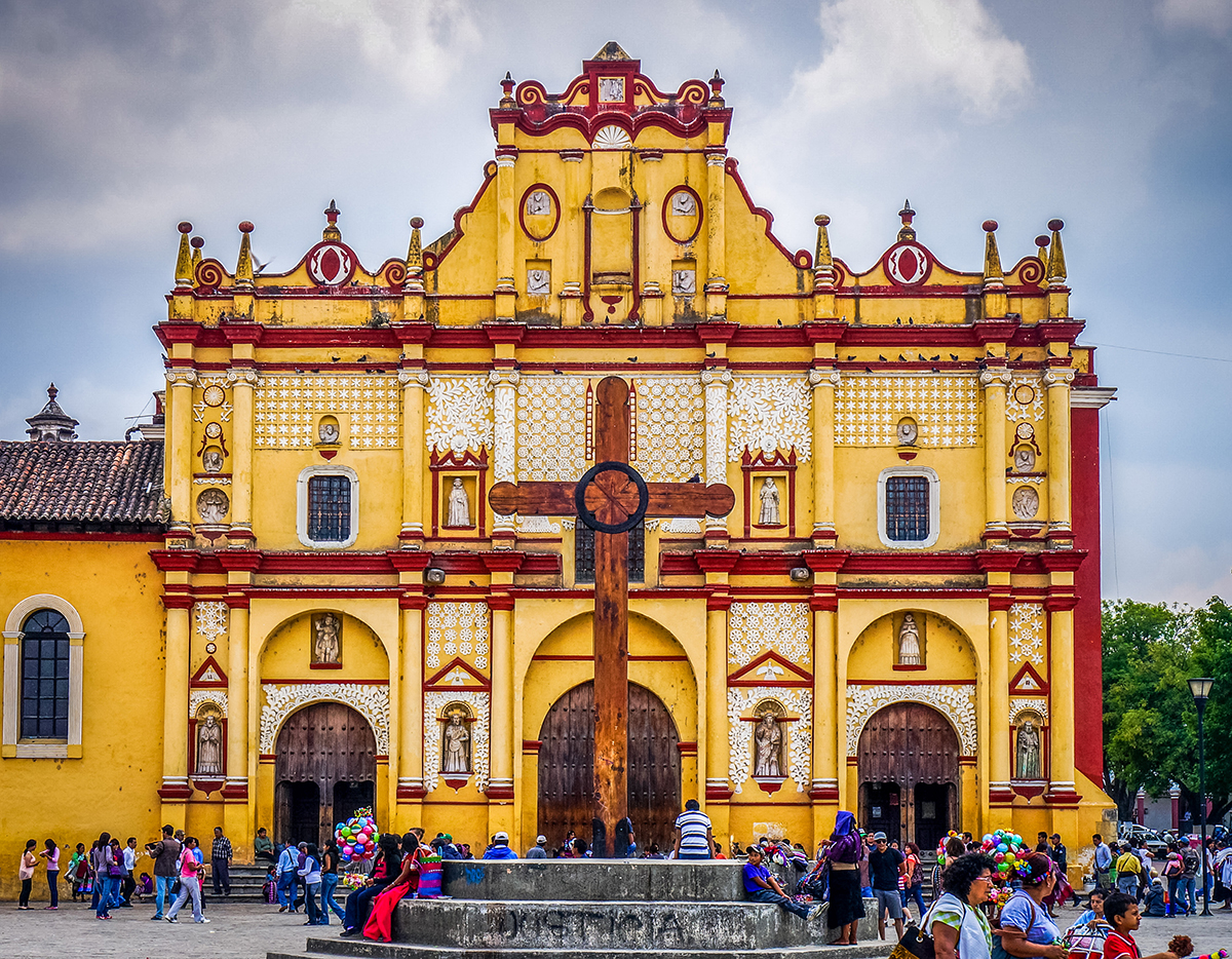 La cruz de San Cristobal de las Casas, Chiapas