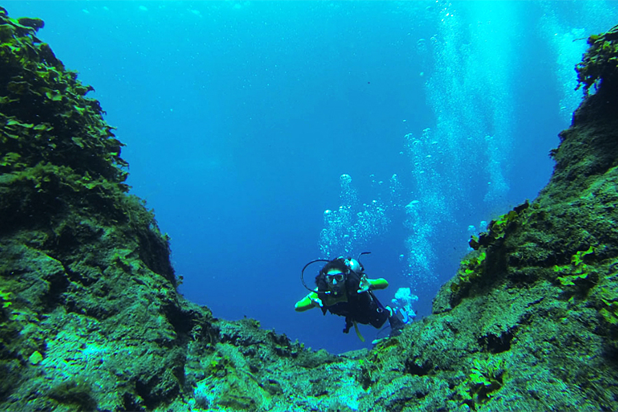 Buceo, Turismo ecológico y de Aventura, Laguna de la Media Luna, San Luis Potosí, México