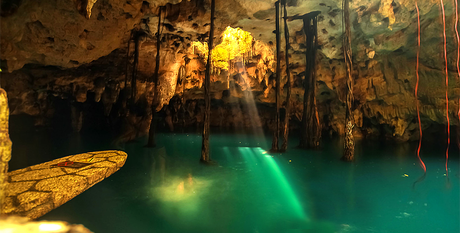 Cenote Lu'um, Puerto Morelos
