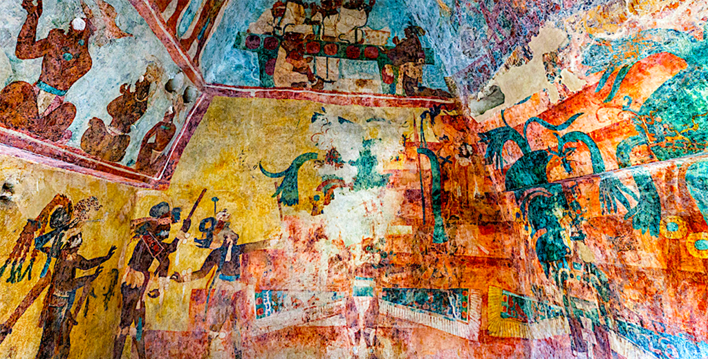 Murales de Bonampak en Chiapas, Zona Arqueológica